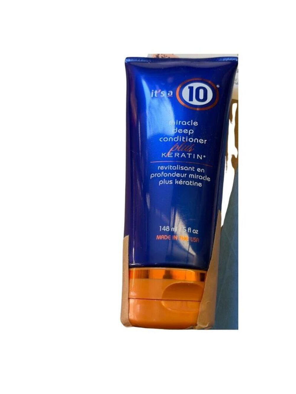 It’s a 10 Miracle Deep Conditioner Plus Keratin 5 oz Hair Mask Treatment New